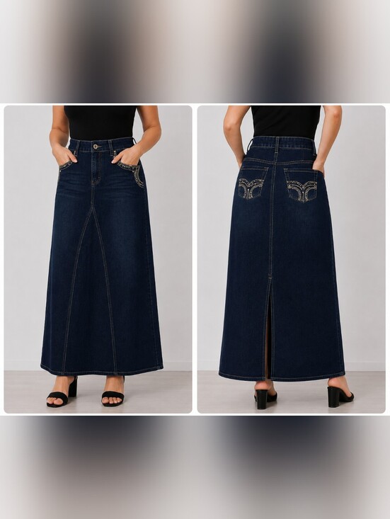 Cato Dresses & Skirts - 🍐Cato Denim Skirt – Size 6